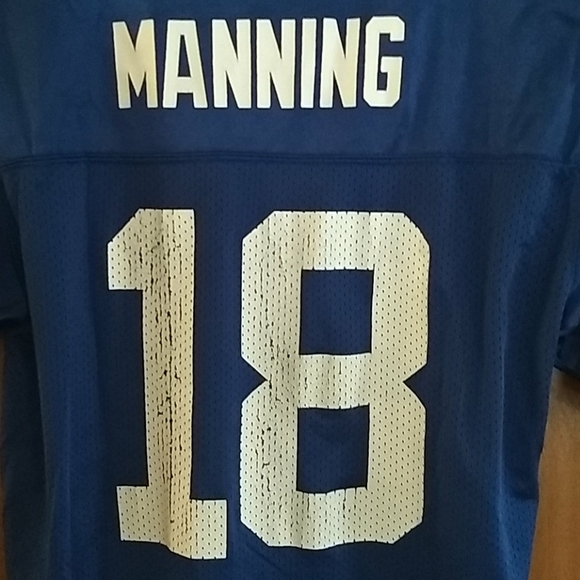 Peyton Manning Indianapolis Colts Youth Jersey XL - Picture 6 of 6